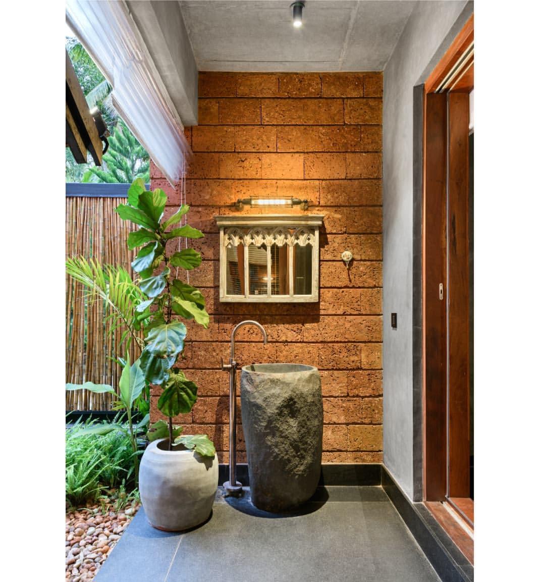 Bali Stone Pedestal Washbasin