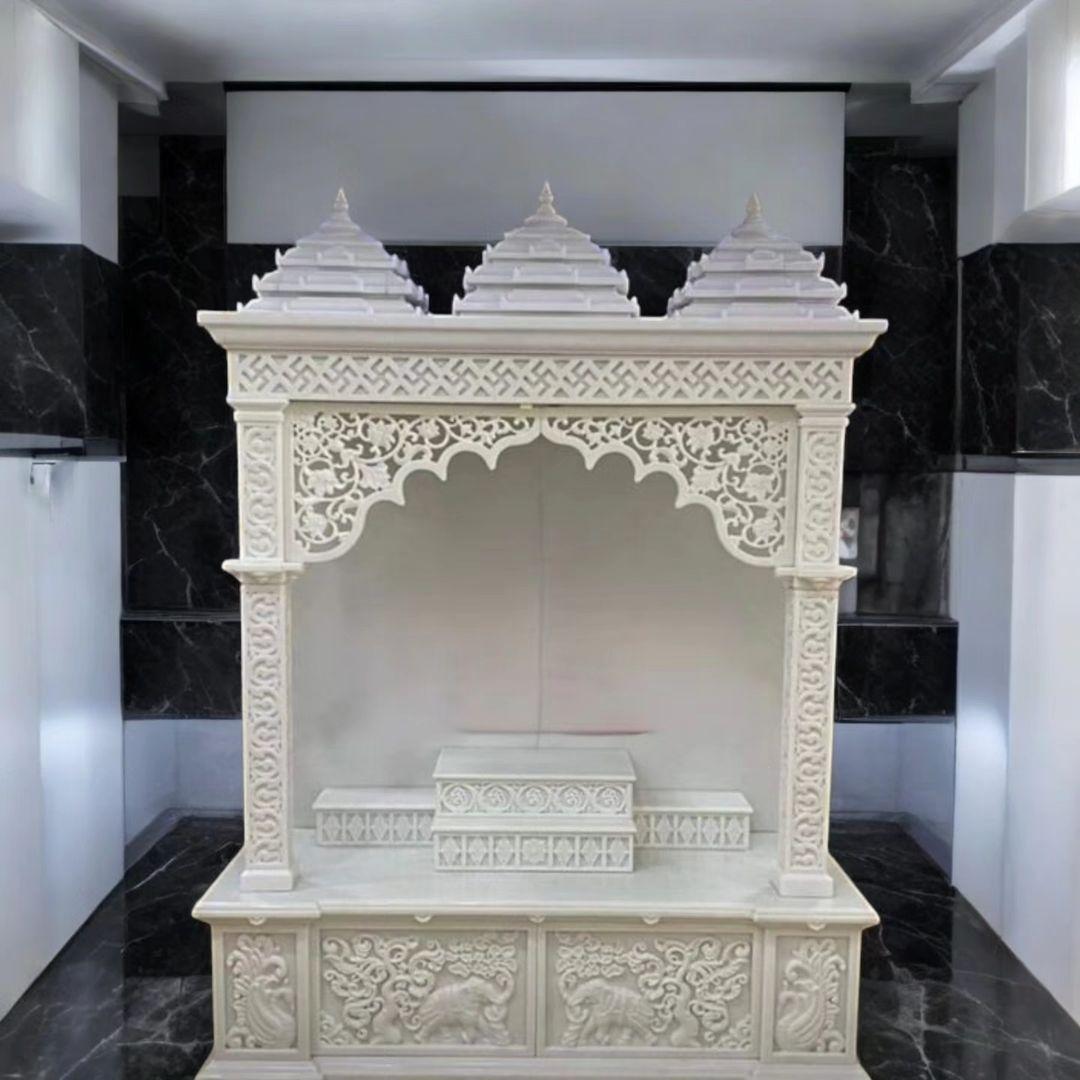 Classic Marble Temple Structure