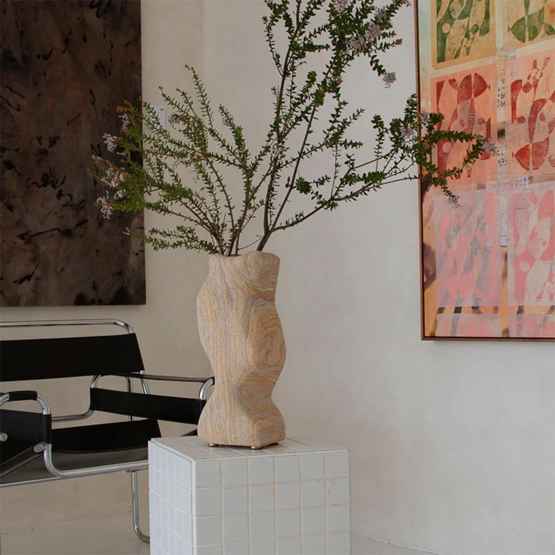 Sandstone Modern Vase