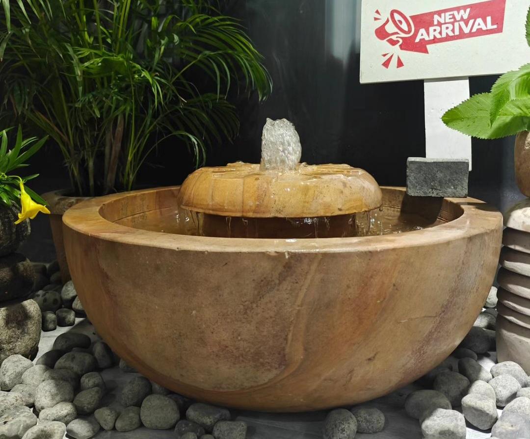 Sandstone Bowl Fountain
