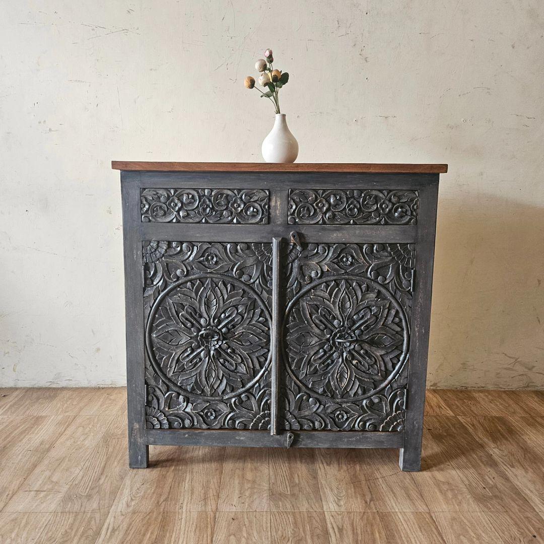 Ornate Wooden Cabinet