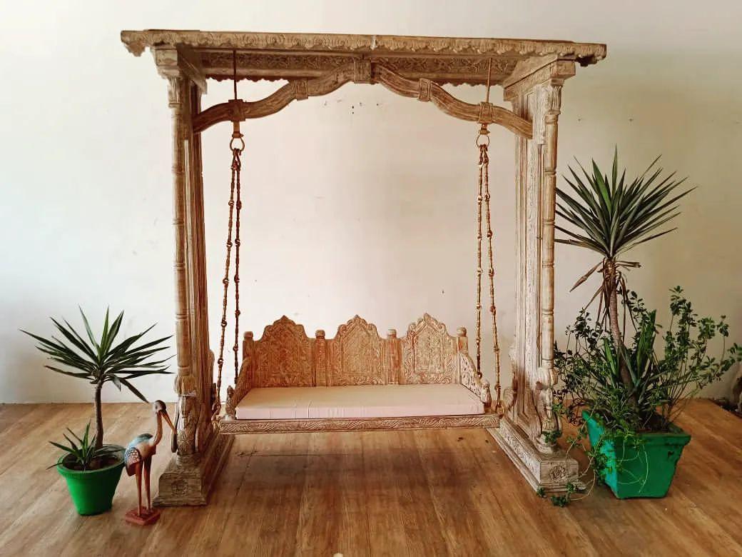 Traditional Wooden Swing