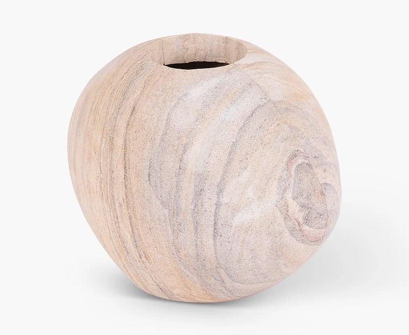 Natural Sandstone Vase - Image 2