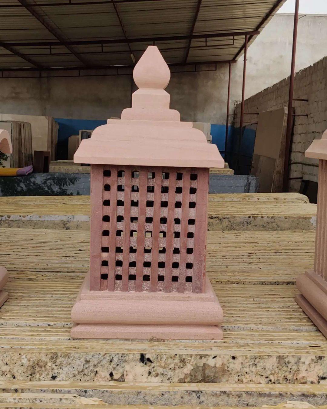 Agra Red Square Lantern