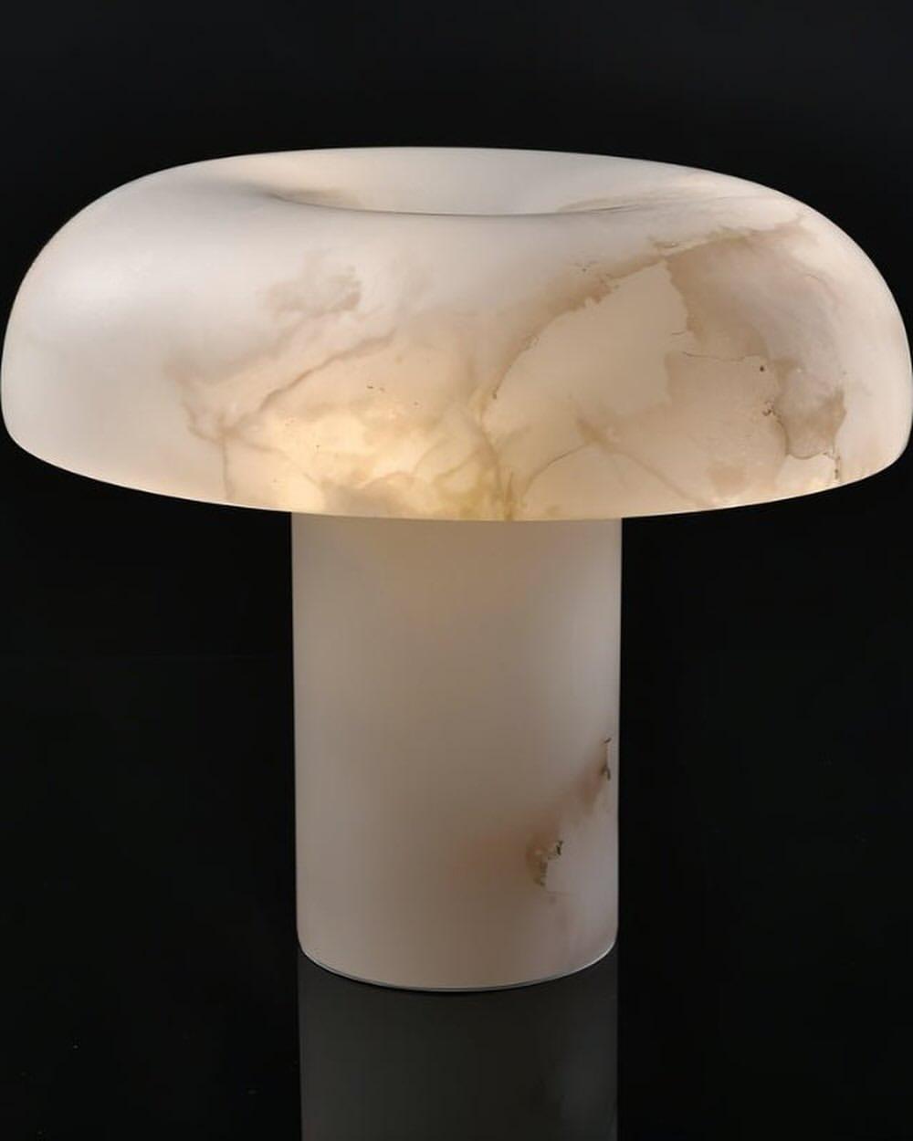 White Marble Modern Lamp - Image 4