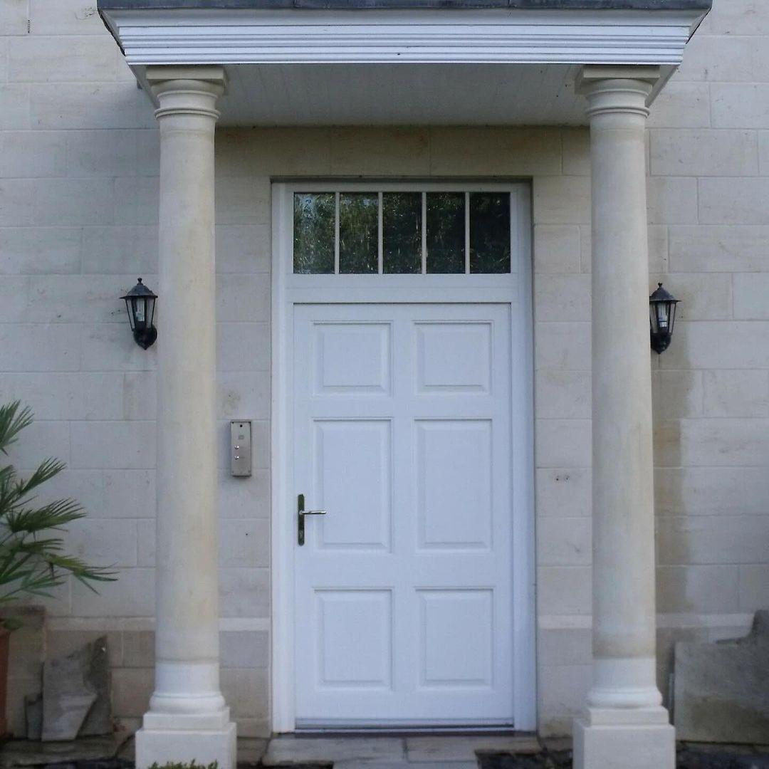Sandstone Entrance Columns