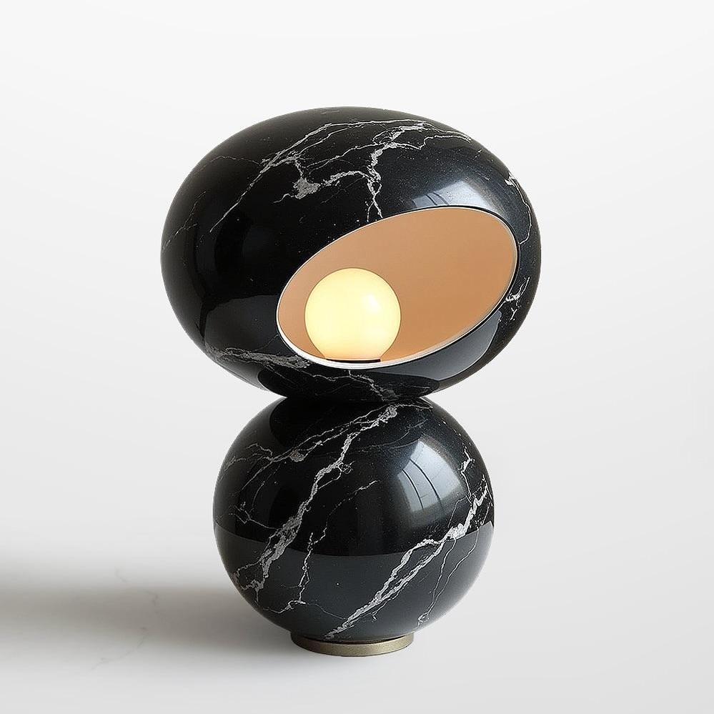 Beslana Marble Orb Lamp