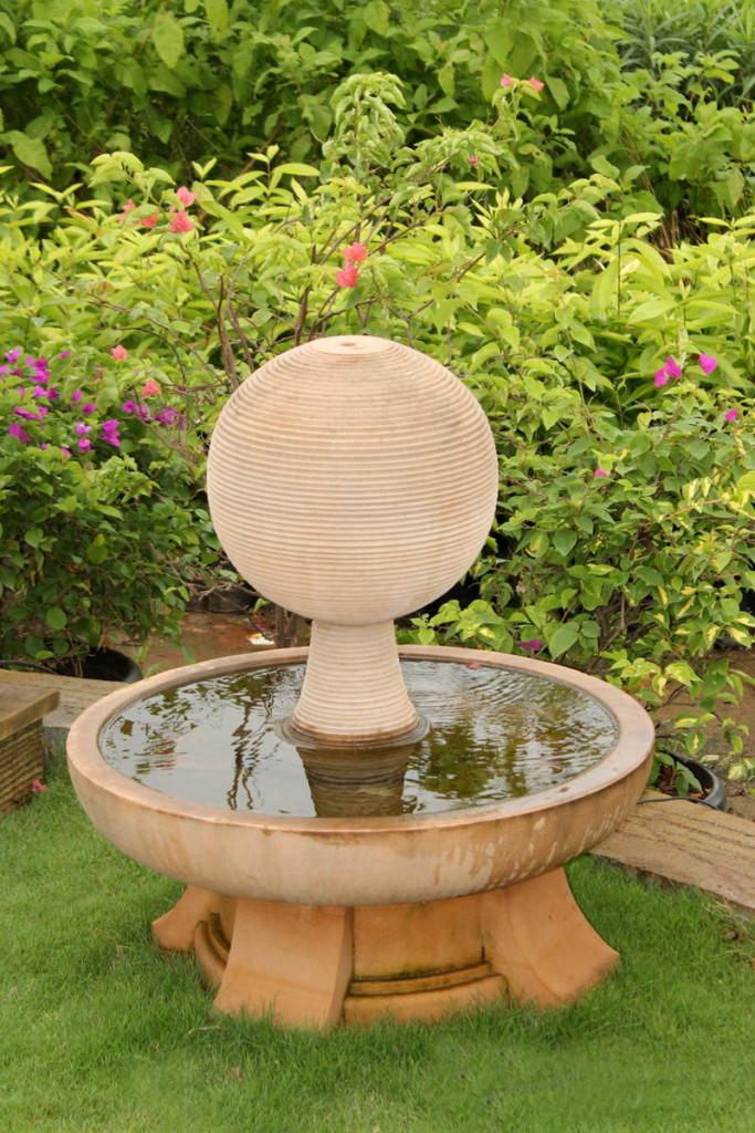 Sandstone Garden Fountain
