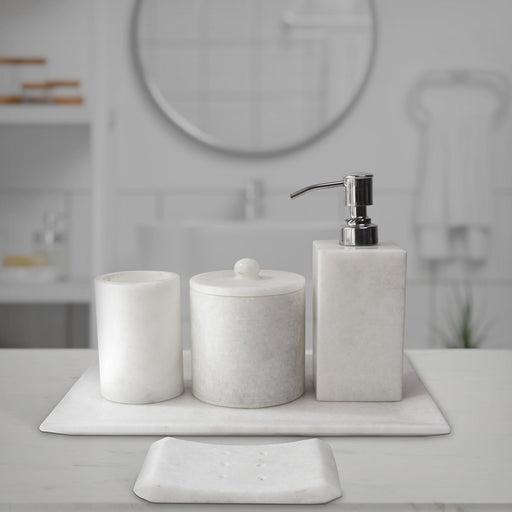 White Marble Bathware Collection