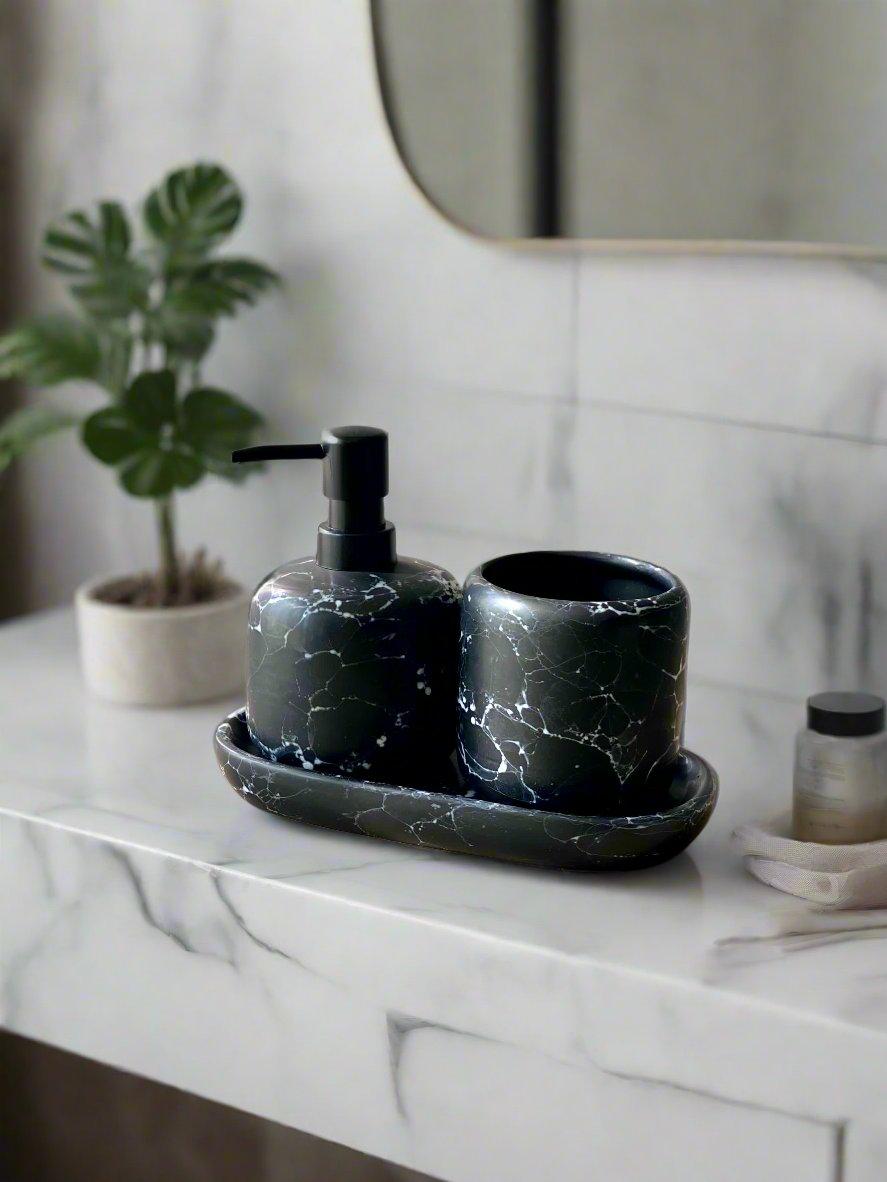 Beslana Marble Bathware Set