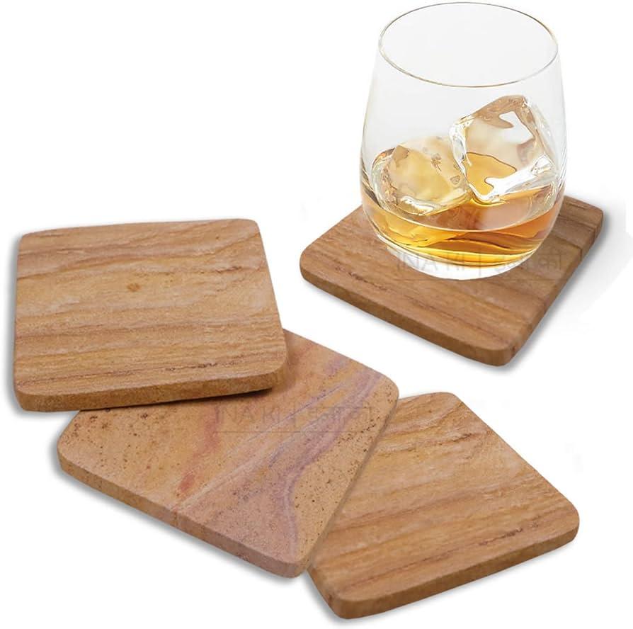 Sandstone Coaster Set