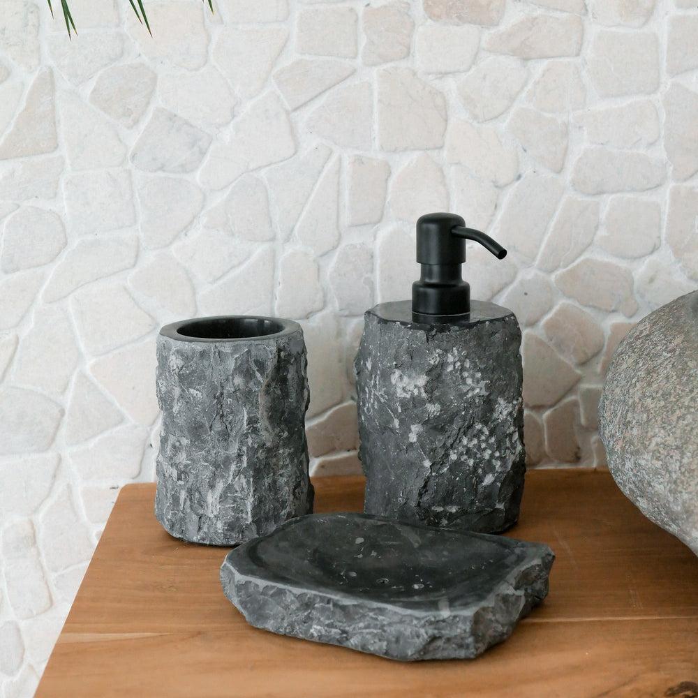 Basalt Stone Bathware Set