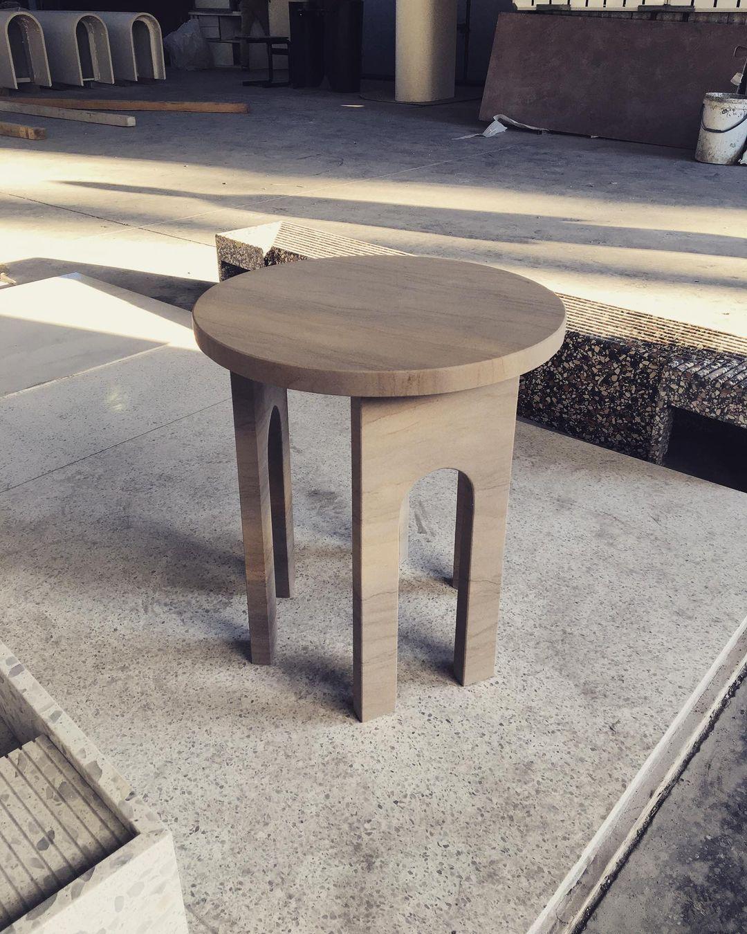Sandstone Round Table