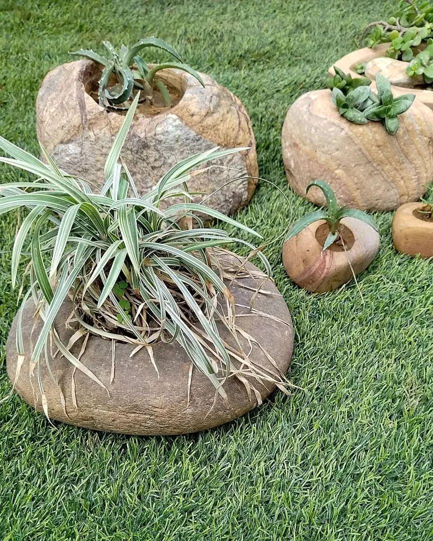 Natural Stone Sandstone Planters