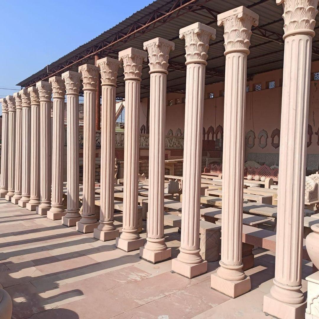 Sandstone Corinthian Columns