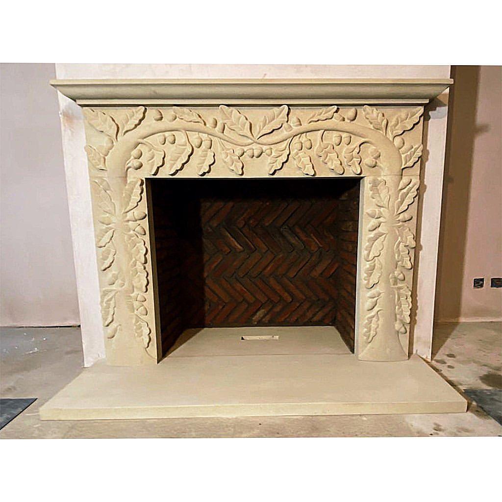 Sandstone Fireplace Mantel