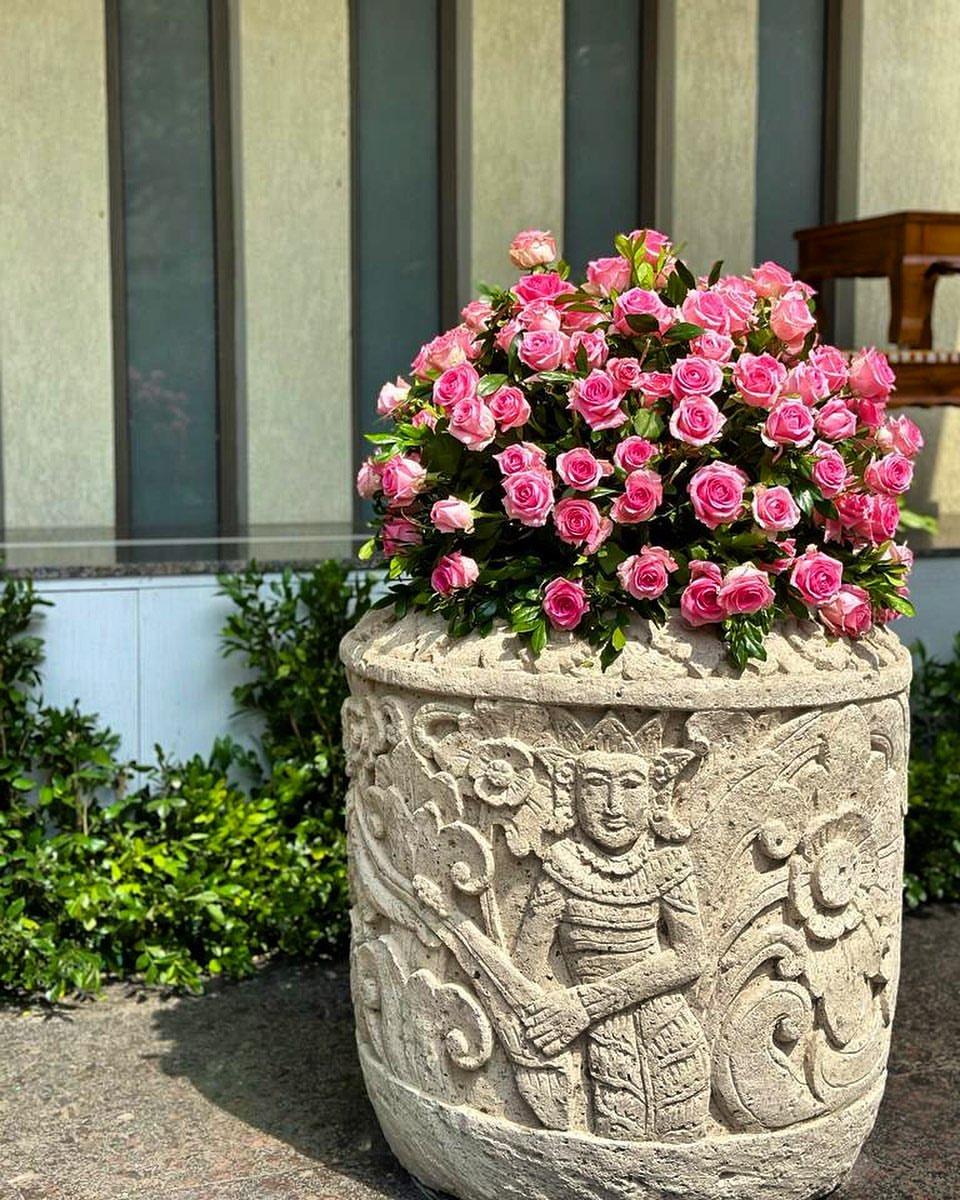 Bali Stone Planter