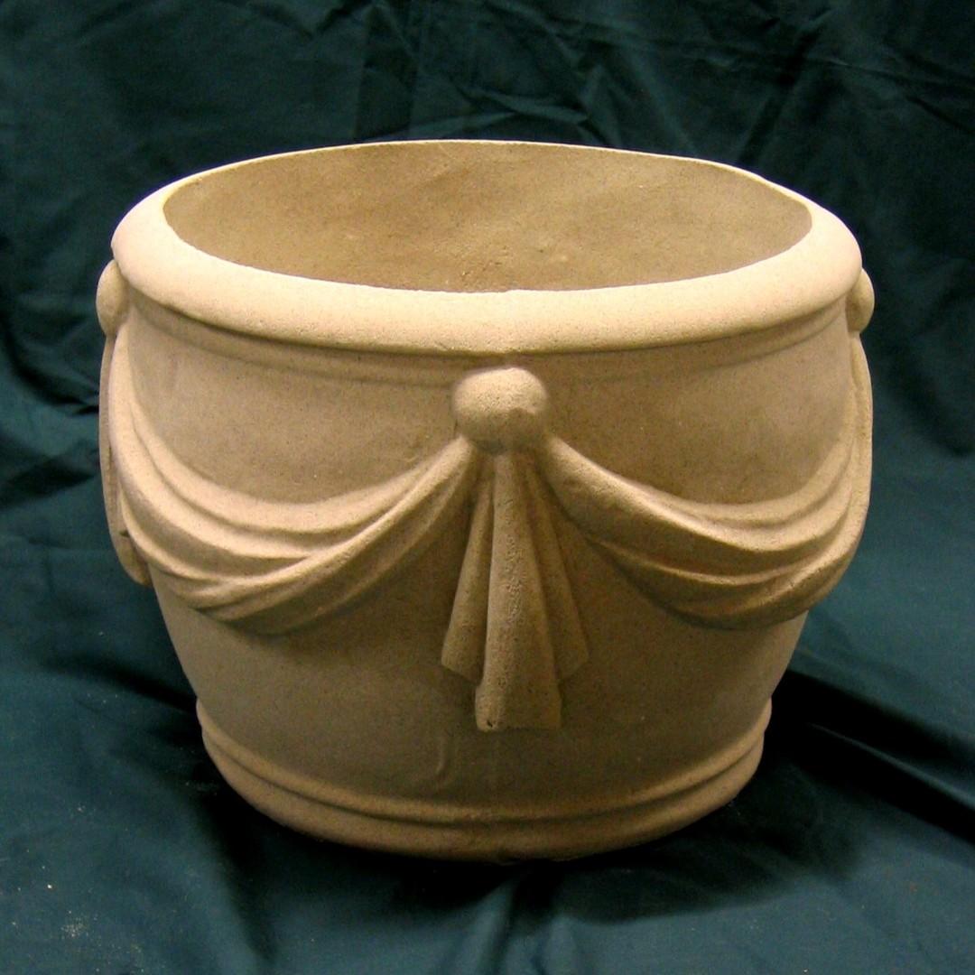 Draped Sandstone Planter