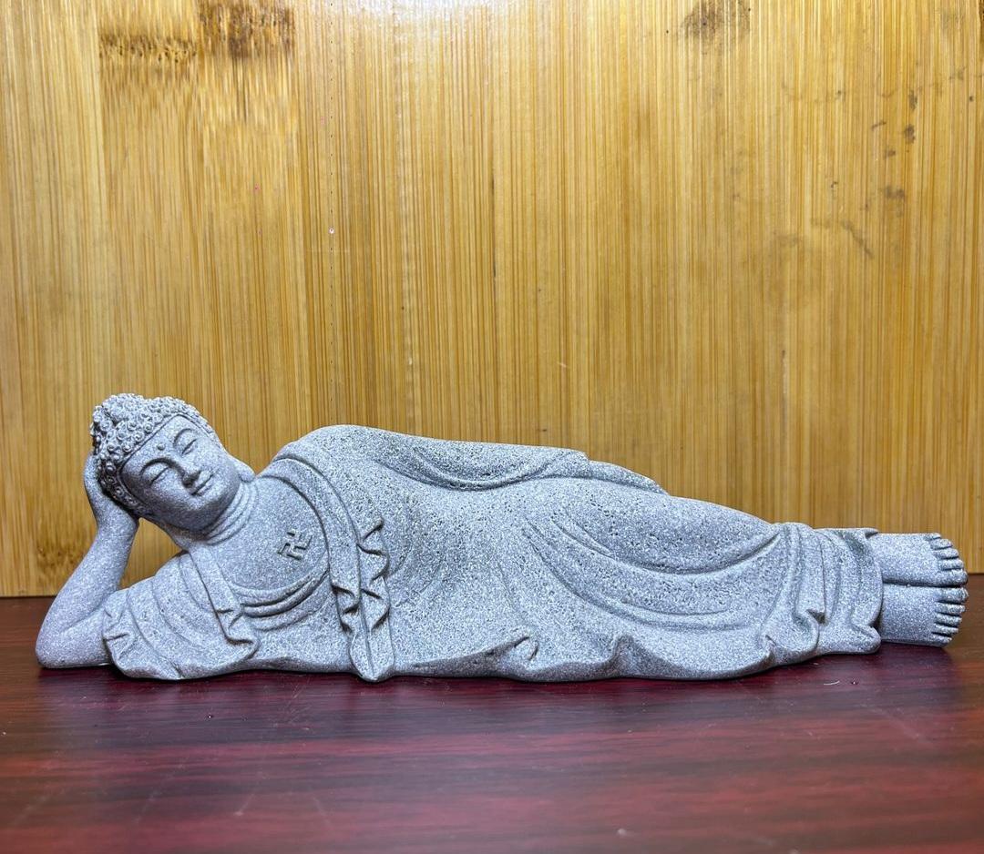 Bali Marble Monk Figurine