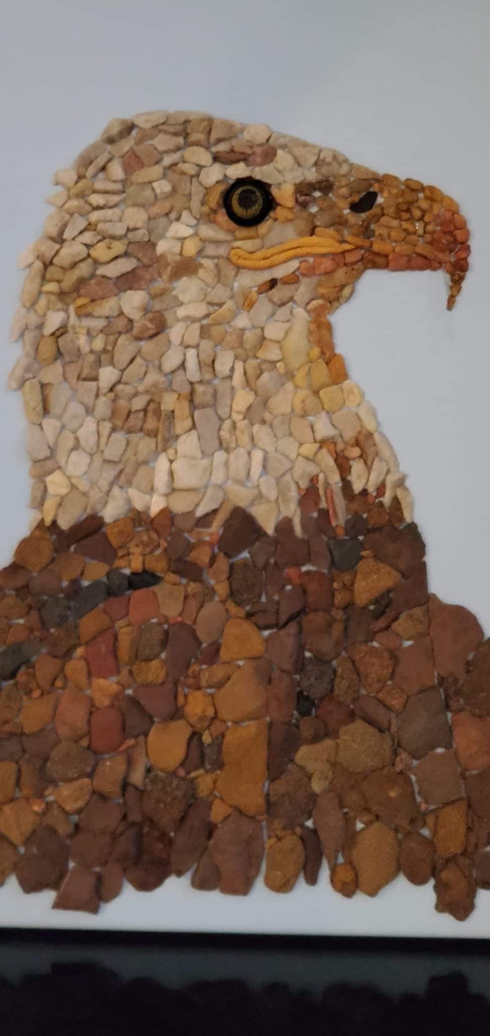 Majestic Mosaic Eagle Art