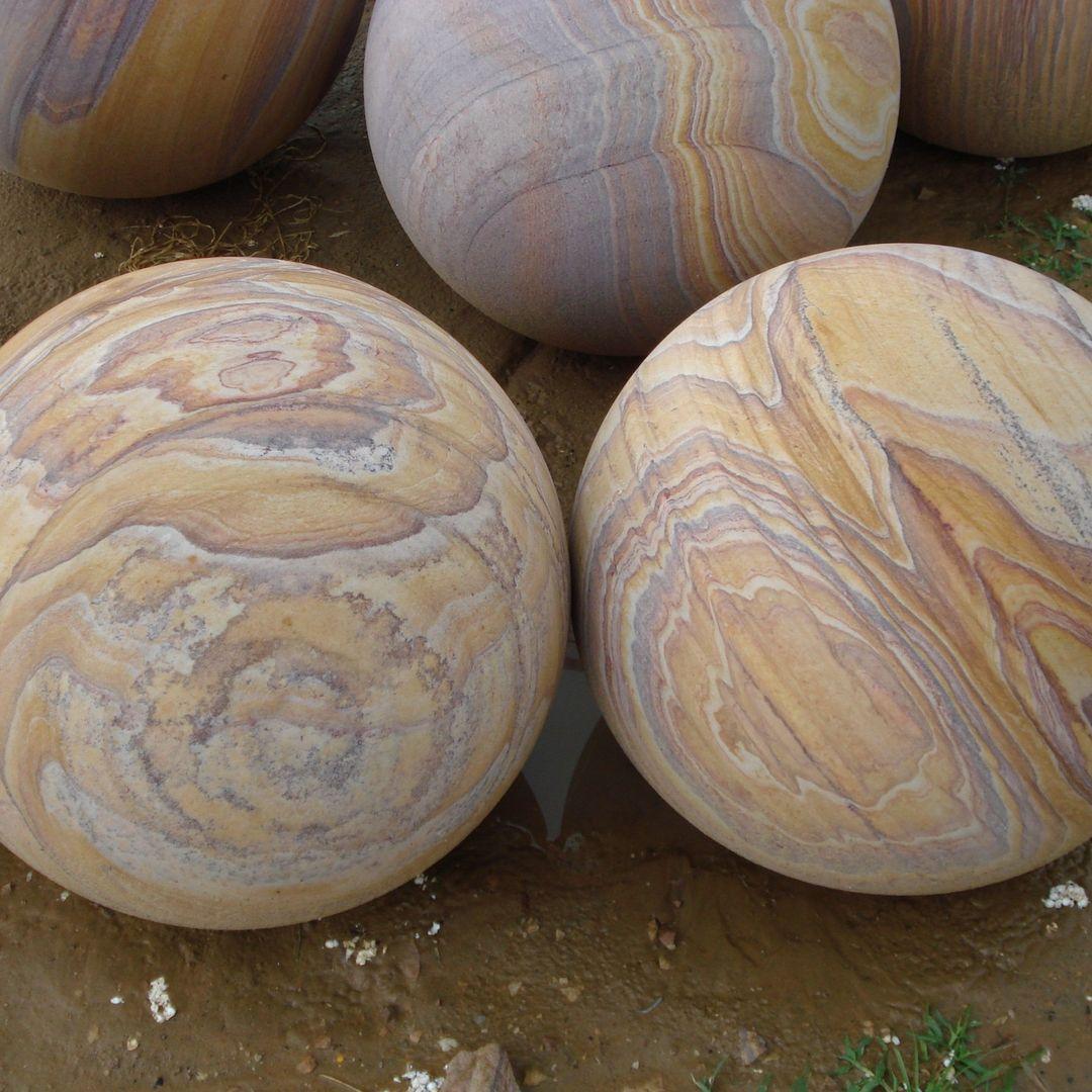 Sandstone Garden Sphere